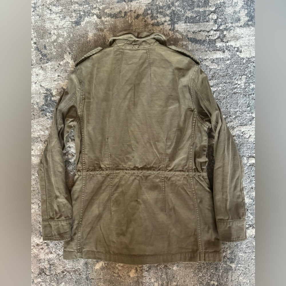 Free People Women's Not Your Brothers Surplus Jacket Military Army Cargo - Picture 8 of 9